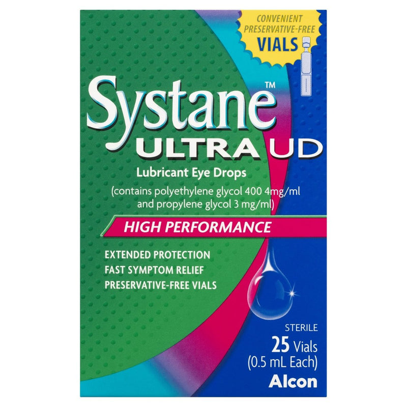 Systane Ultra UD Lubricant Eye Drops 25 x 0.5mL - Vital Pharmacy Supplies