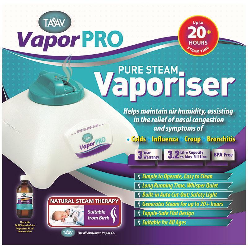 Taav VaporPro Pure Steam Vaporiser - Vital Pharmacy Supplies