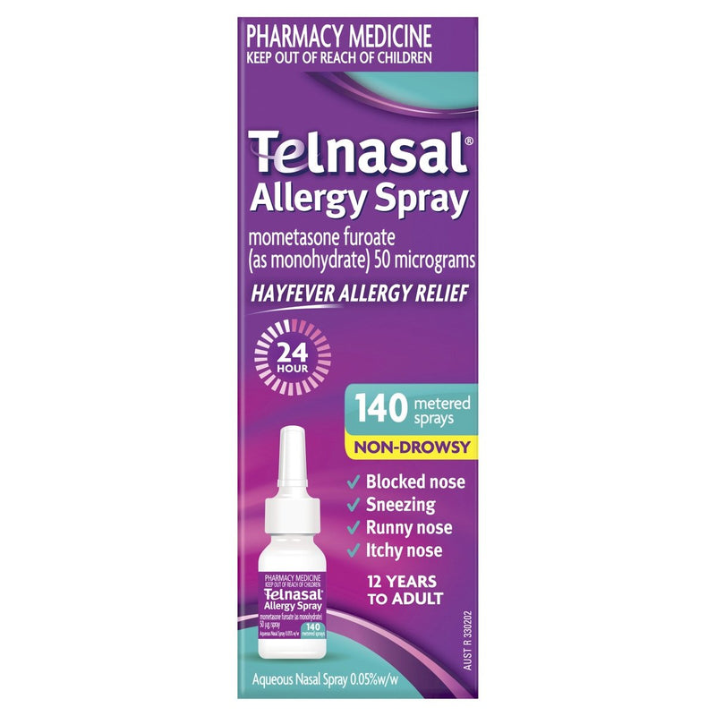 Telnasal Allergy Spray 140 Dose - Vital Pharmacy Supplies