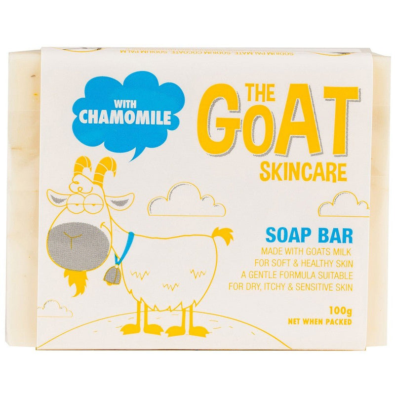 The Goat Skincare Soap Bar with Chamomile 100g - Vital Pharmacy Supplies