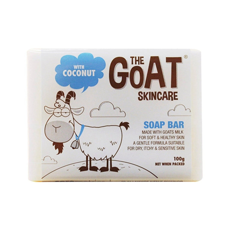The Goat Skincare Soap Bar with Coconut 100g - Vital Pharmacy Supplies