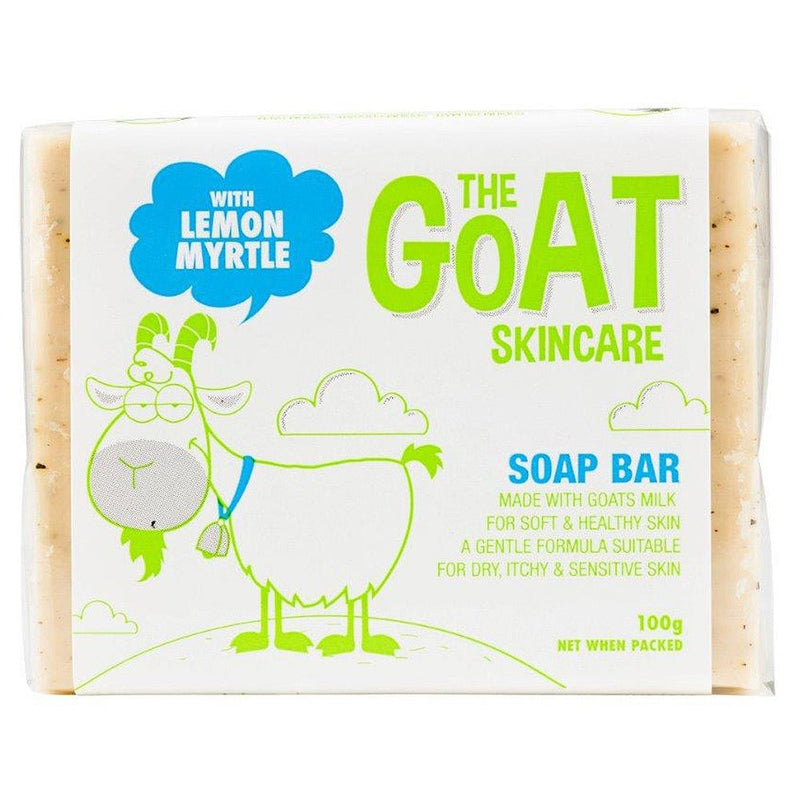 The Goat Skincare Soap Bar with Lemon Myrtle 100g - Vital Pharmacy Supplies