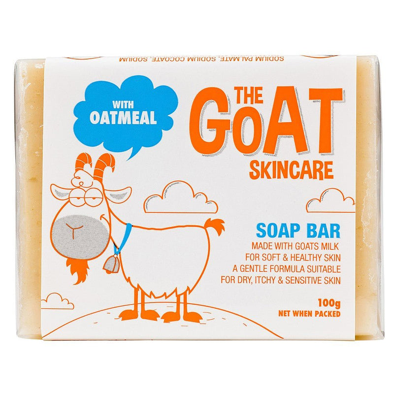 The Goat Skincare Soap Bar with Oatmeal 100g - Vital Pharmacy Supplies