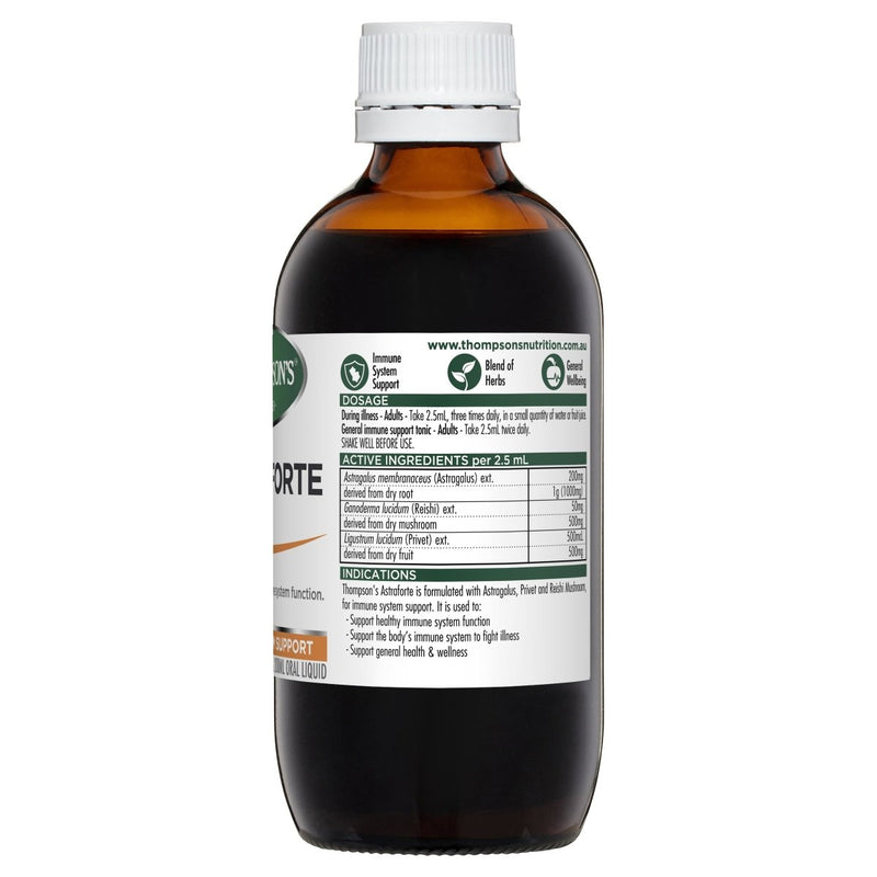 Thompson's Astraforte Oral Liquid 200mL - Vital Pharmacy Supplies