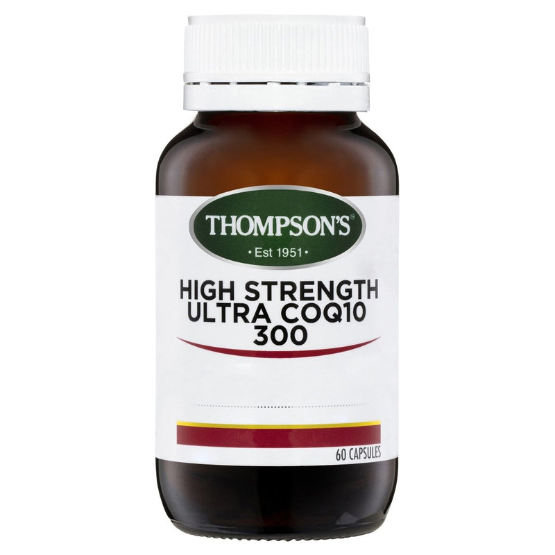 Thompson's High Strength Ultra CoQ10 300mg 60 Capsules - Vital Pharmacy Supplies