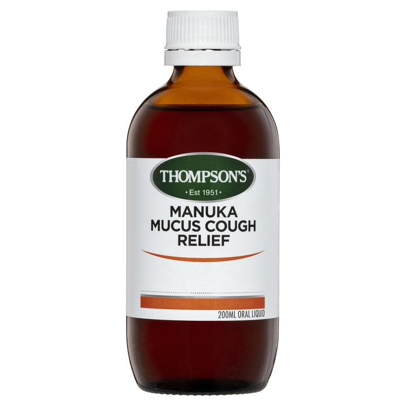 Thompson's Manuka Mucus Cough Relief 200mL - Vital Pharmacy Supplies
