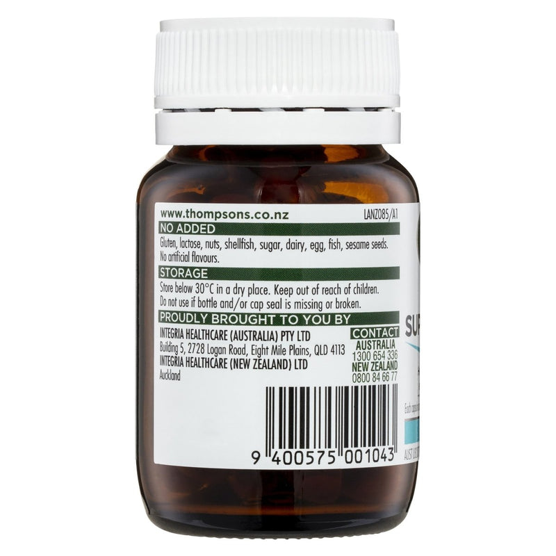 Thompson's Natural Super Carotene 60 Capsules - Vital Pharmacy Supplies