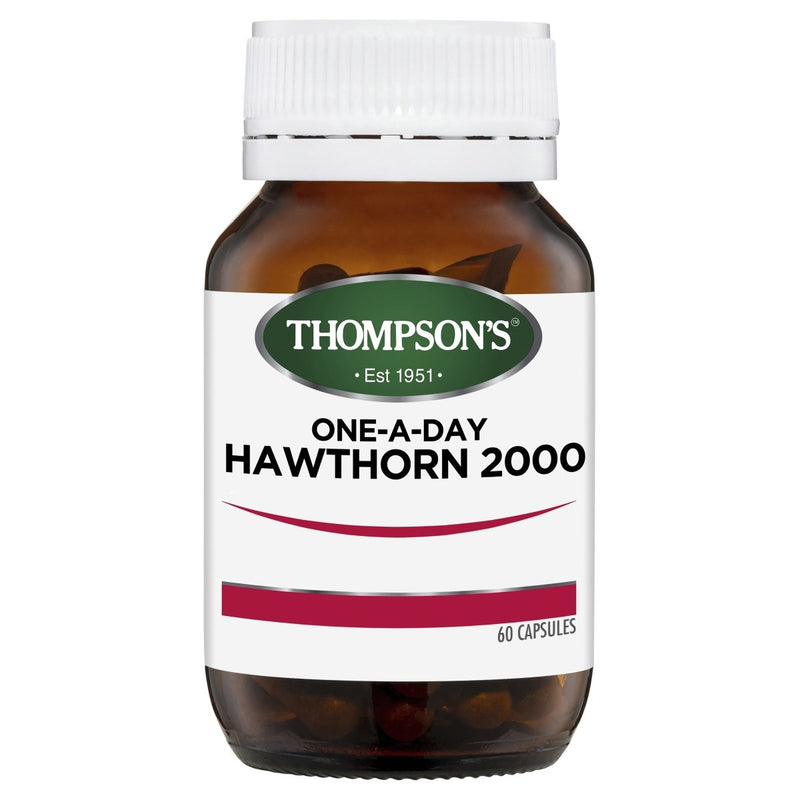 Thompson's One-A-Day Hawthorn 2000 60 Capsules - Vital Pharmacy Supplies