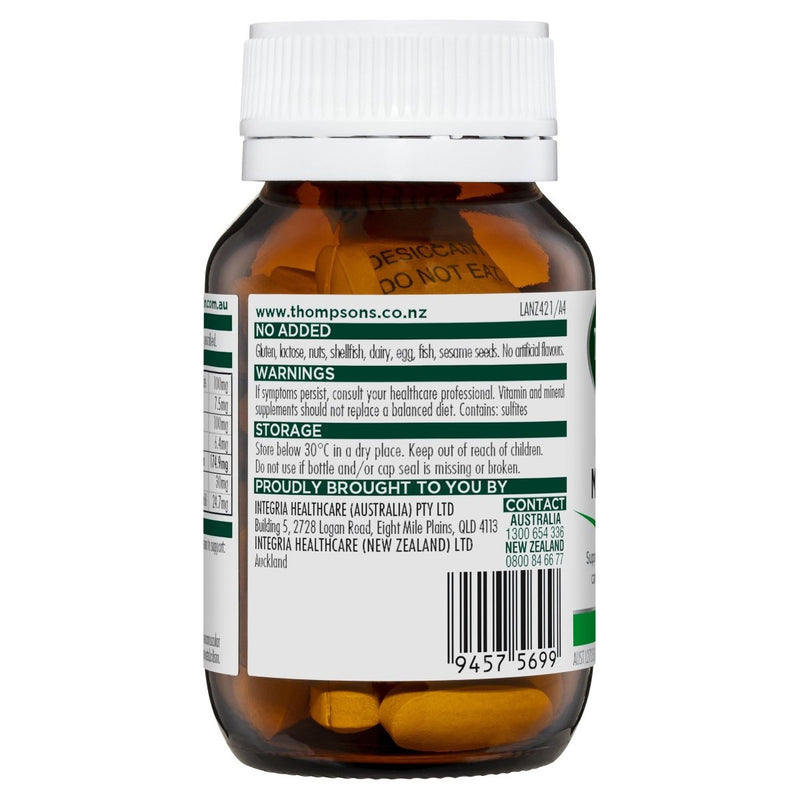 Thompson's Organic Magnesium 50 Tablets - Vital Pharmacy Supplies