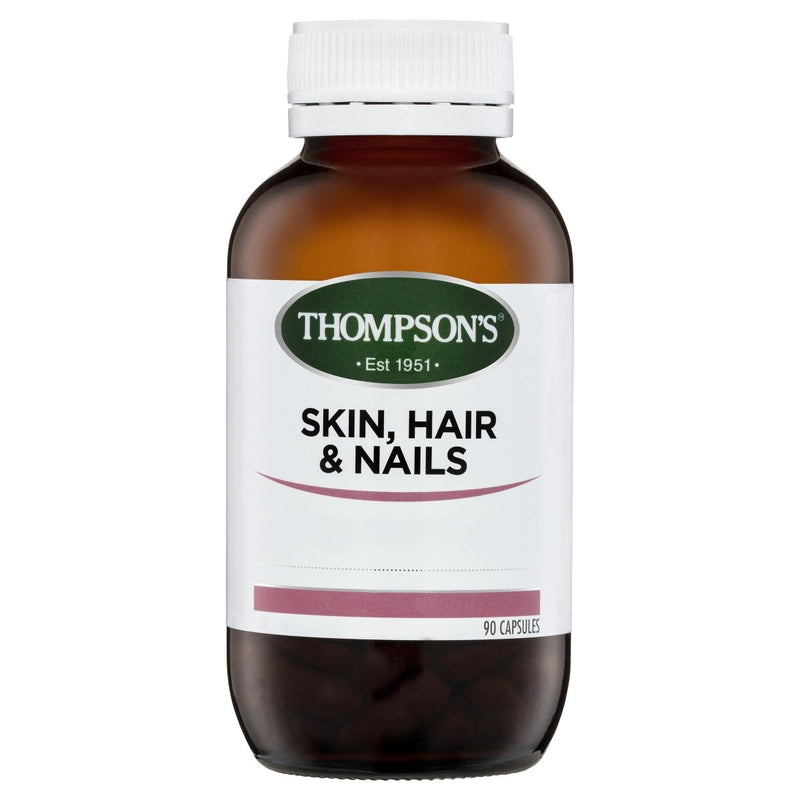 Thompson's Skin Hair Nails 90 Capsules - Vital Pharmacy Supplies