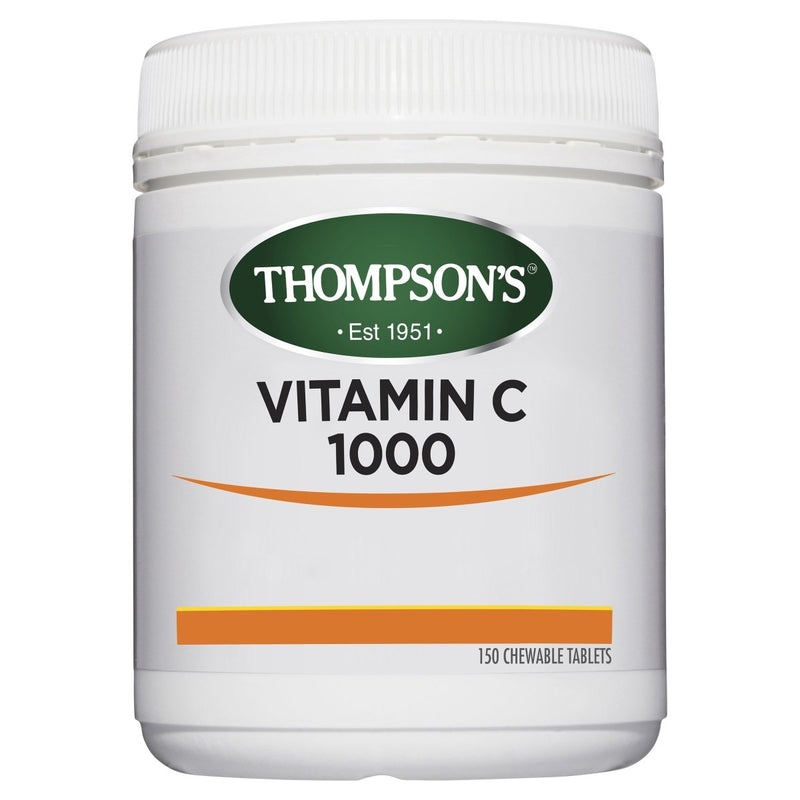 Thompson's Vitamin C 1000mg 150 Chewable Tablets - Vital Pharmacy Supplies