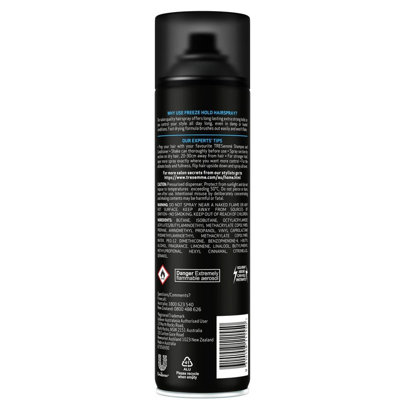 TRESemme Hair Hairspray Freeze Hold 360g - Vital Pharmacy Supplies