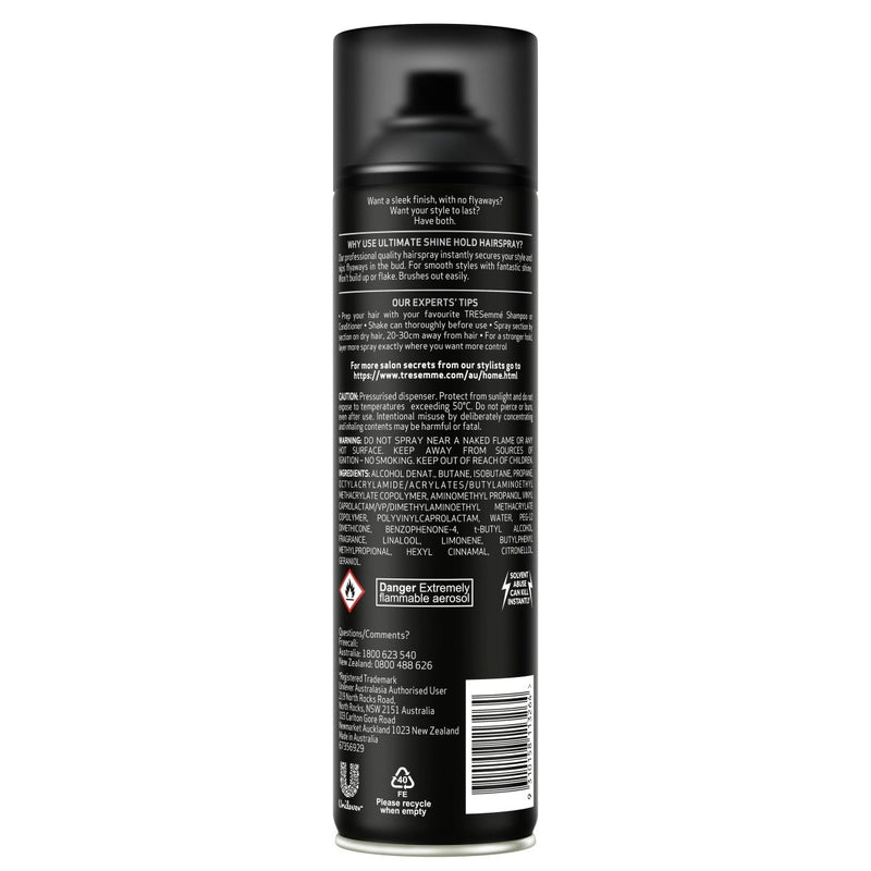 TRESemme Styling Hairspray Ultimate Shine Hold 360g - Vital Pharmacy Supplies