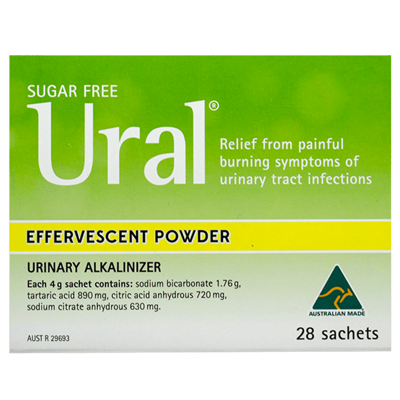 Ural Effervescent Powder 28 Sachets - Vital Pharmacy Supplies
