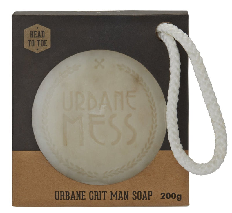 Urbane Mess Urbane Grit Man Soap 200g - Vital Pharmacy Supplies