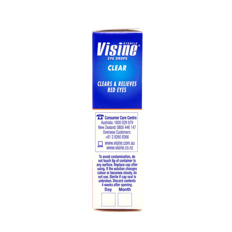 VISINE Clear Eye Drops 15mL - Clearance - Vital Pharmacy Supplies