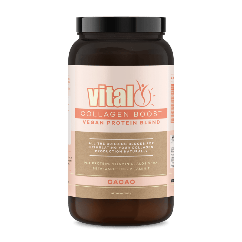 VITAL Plant Protein Collagen Boost 500g - Vital Pharmacy Supplies
