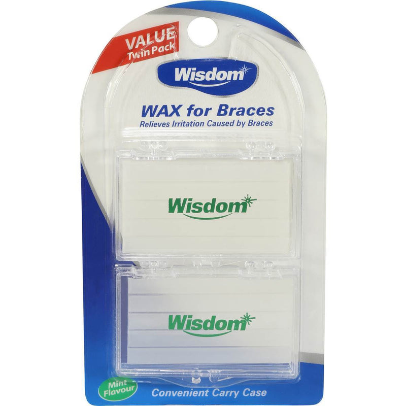 Wisdom Wax For Braces Value Pack 2 Pack - Vital Pharmacy Supplies