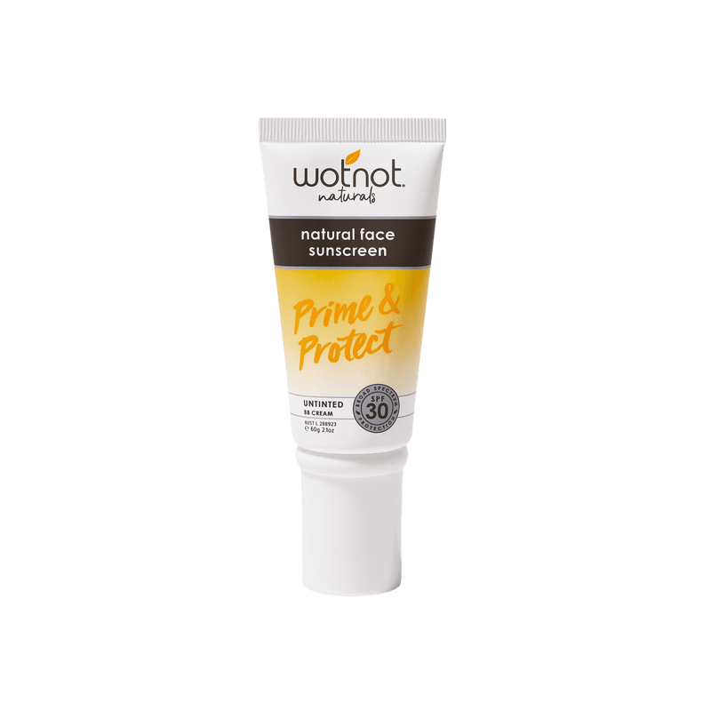 Wotnot Natural Face Sunscreen & BB Cream SPF30 60g - Vital Pharmacy Supplies