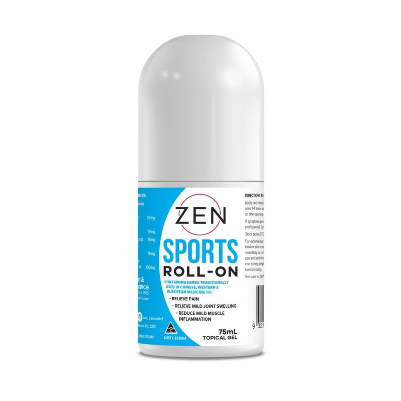 Zen Sports Roll-On Gel 75mL