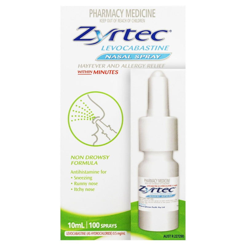Zyrtec Hayfever Nasal Spray 10mL - Vital Pharmacy Supplies