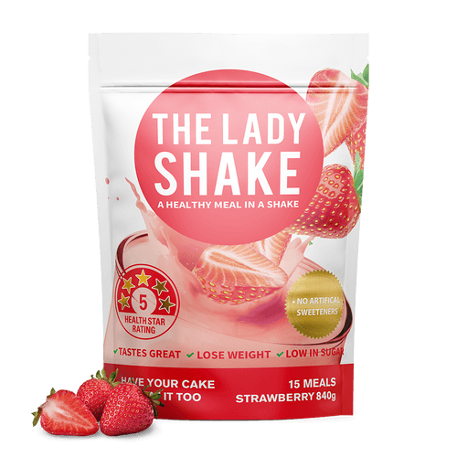 The Lady Shake Strawberry 840g - VITAL+ Pharmacy