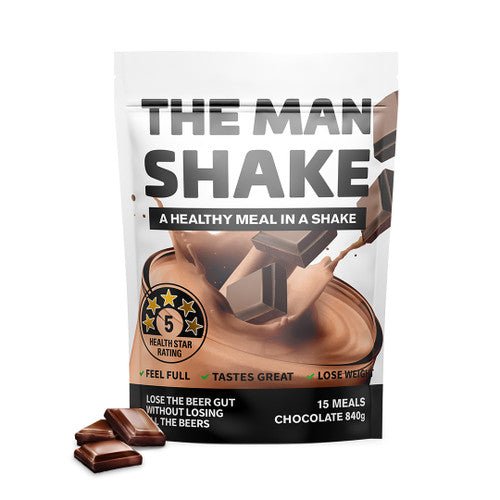 The Man Shake Chocolate 840g - VITAL+ Pharmacy