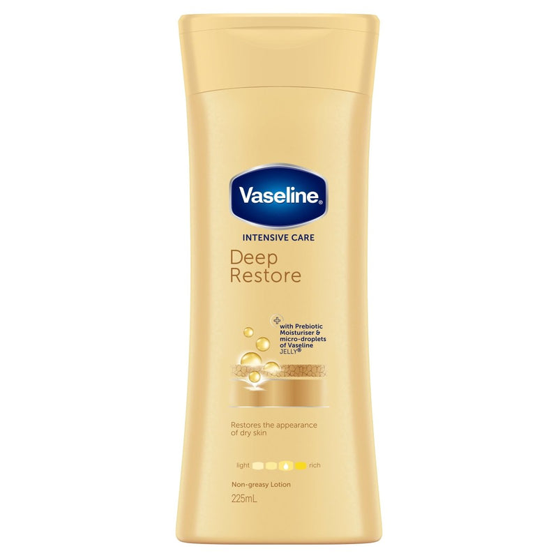 Vaseline Body Lotion Deep Restore 225mL - VITAL+ Pharmacy