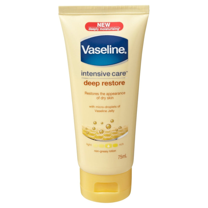 Vaseline Body Lotion Deep Restore 75mL - VITAL+ Pharmacy