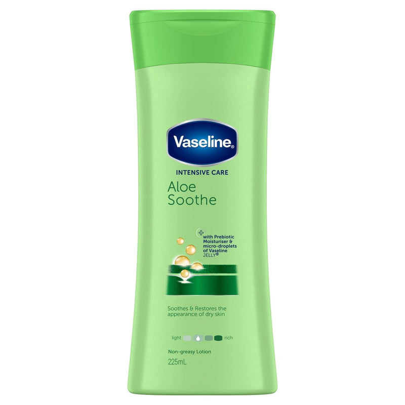 Vaseline Intensive Care Body Lotion Aloe Soothe 225mL - VITAL+ Pharmacy
