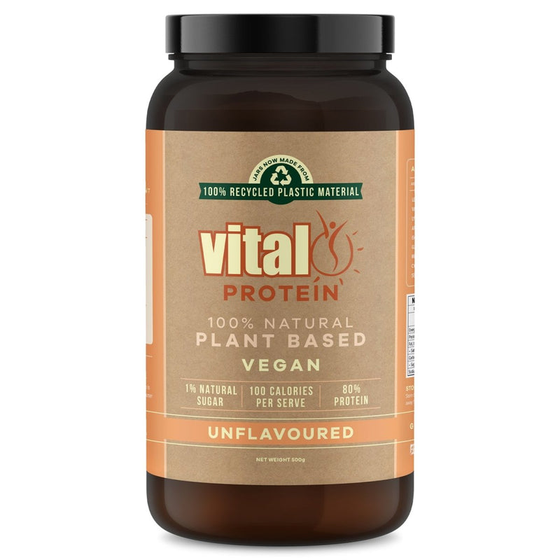 VITAL Plant Protein Powder Unflavoured 500g - VITAL+ Pharmacy