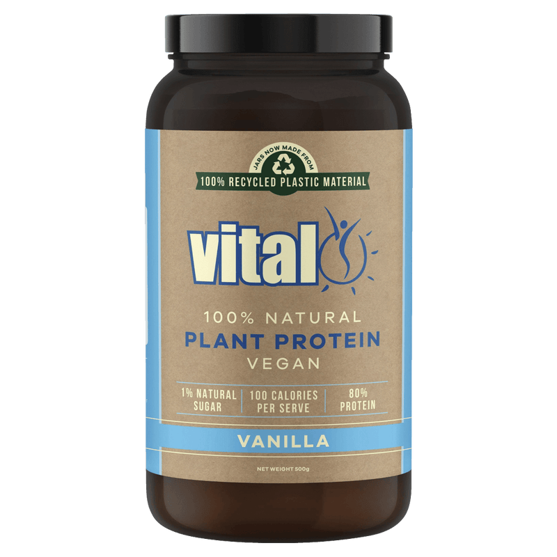VITAL Plant Protein Powder Vanilla 500g - VITAL+ Pharmacy