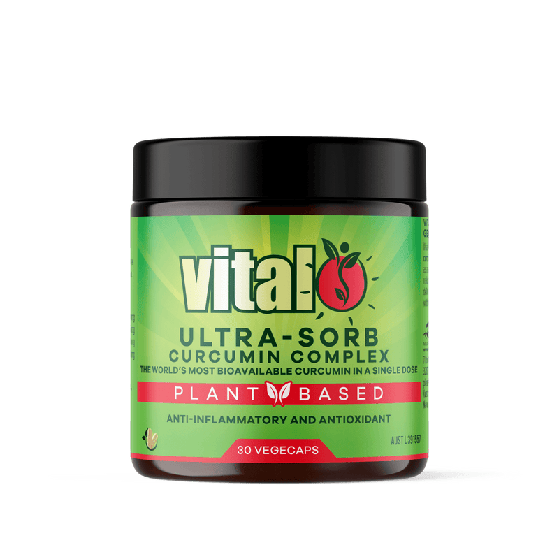 VITAL Ultra-Sorb Curcumin Plant Based Complex 30 Vegecaps - VITAL+ Pharmacy