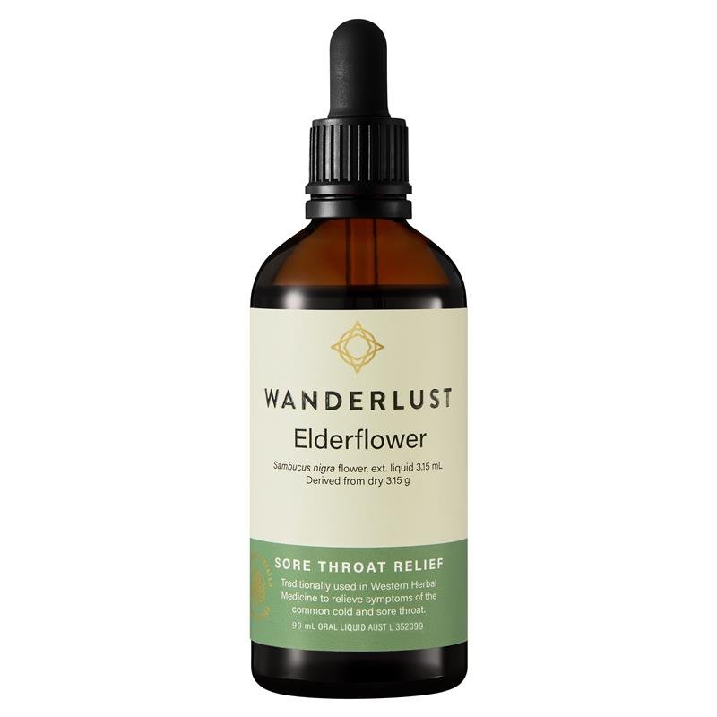 Wanderlust Elderflower Drops 90mL - VITAL+ Pharmacy