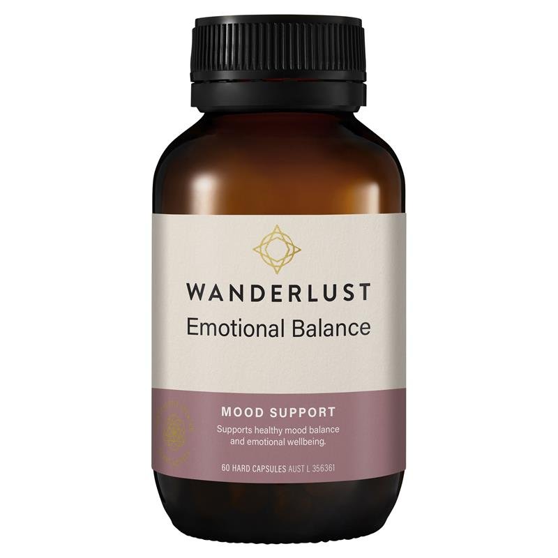 Wanderlust Emotional Balance 60 Capsules - VITAL+ Pharmacy