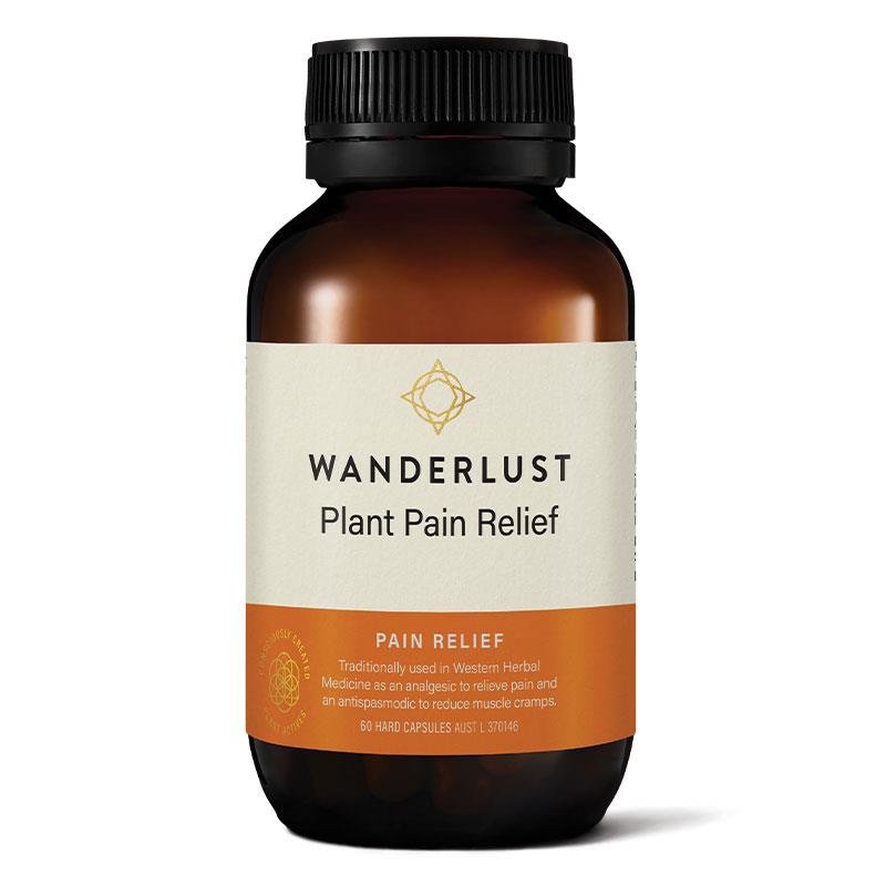 Wanderlust Plant Pain Relief 60 Capsules - VITAL+ Pharmacy