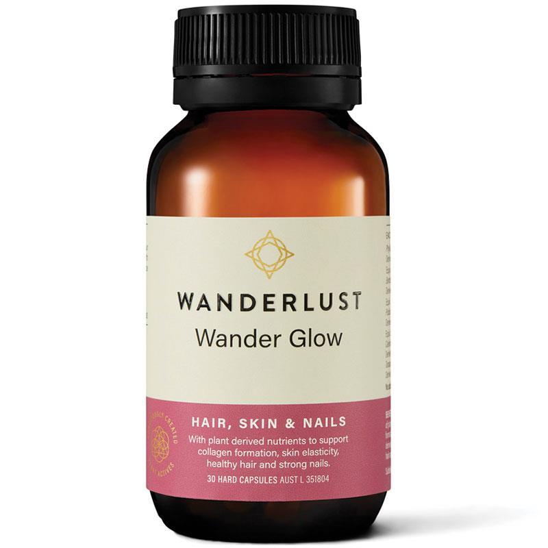 Wanderlust Wander Glow 30 Capsules - VITAL+ Pharmacy