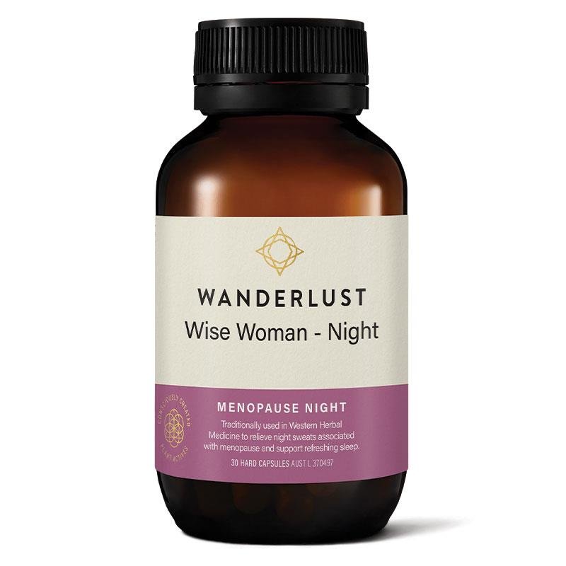 Wanderlust Wise Woman Night 30 Capsules - VITAL+ Pharmacy