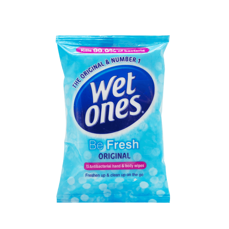 Wet Ones Be Fresh Original Wipes 15 Pack - Vital Pharmacy Supplies