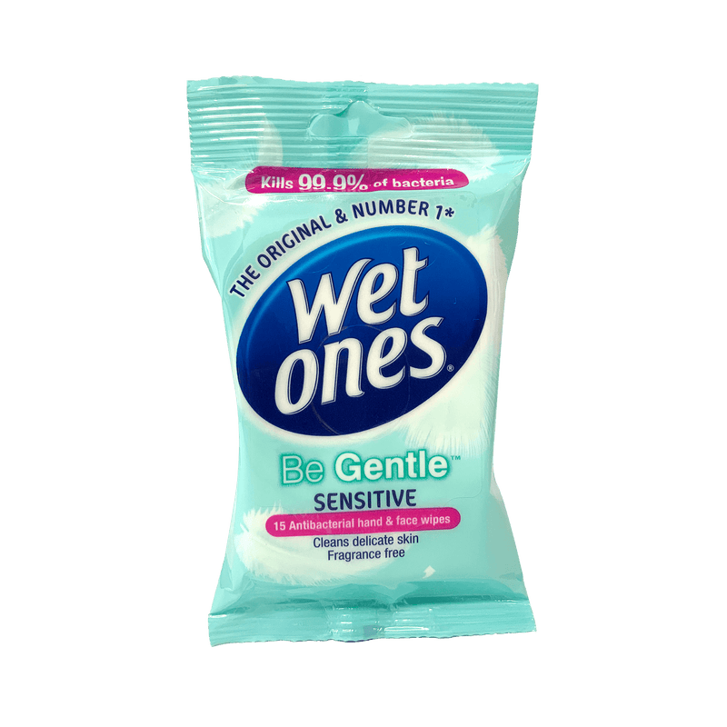 Wet Ones Be Gentle Sensitive Wipes 15 Pack - Vital Pharmacy Supplies